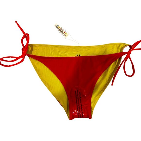 New ColorBlock Reversible Bikini Bottom - Size L | Maui & Sons Side-Tie Hipster - Picture 2 of 14